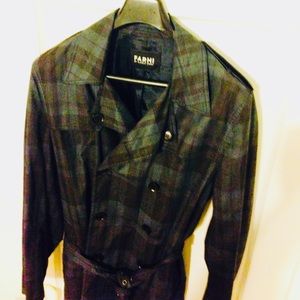 FARHI spring light rain coat - strap w/ buckle!